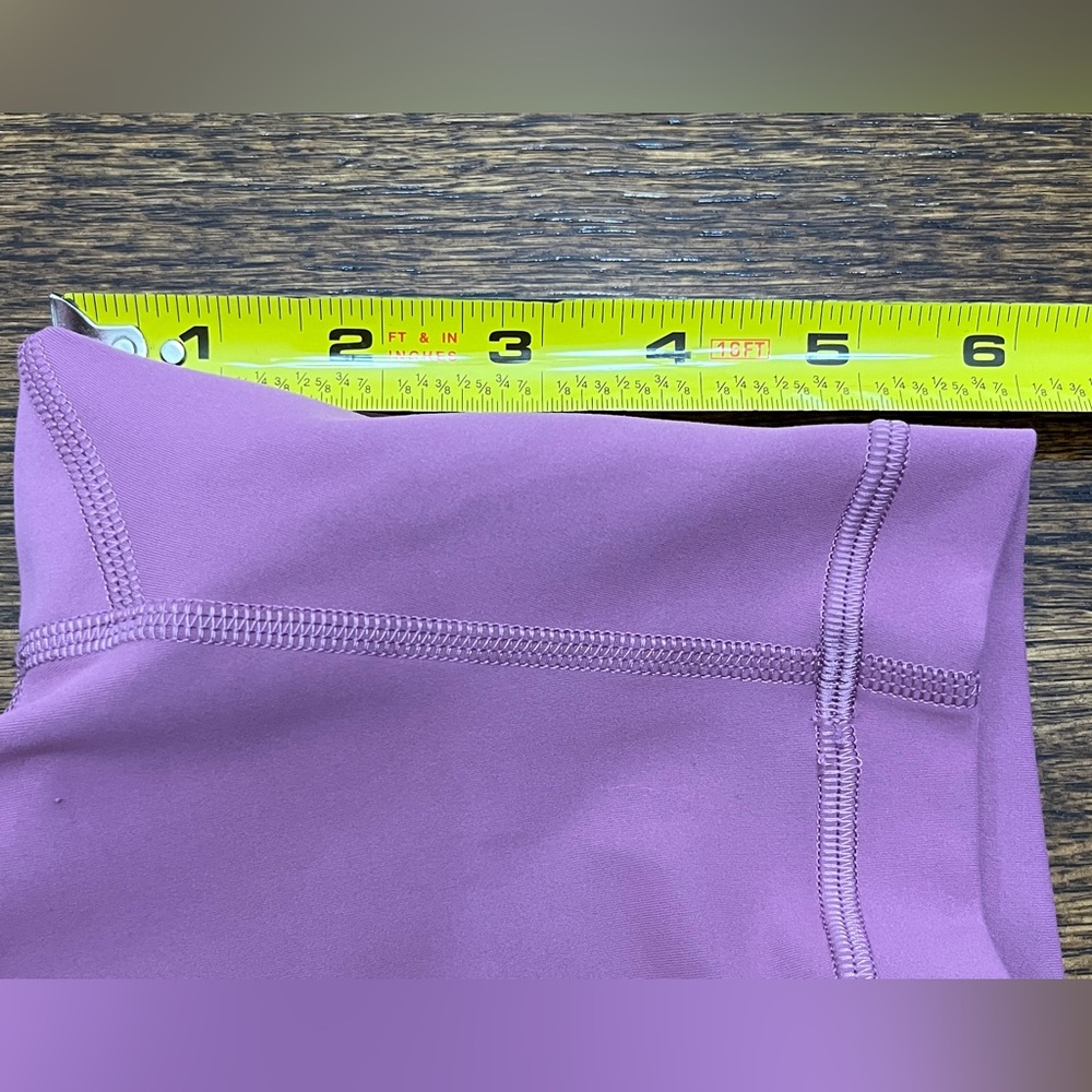 🍋Lululemon Wunder Under Biker Shorts - Picture 7 of 9